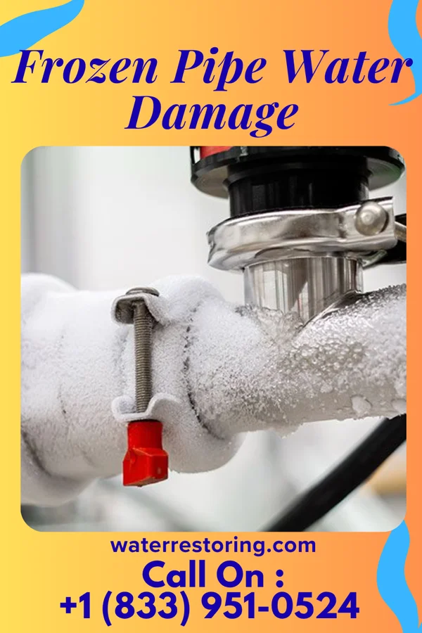 Frozen Pipe Water Damage in Stinesville, IN